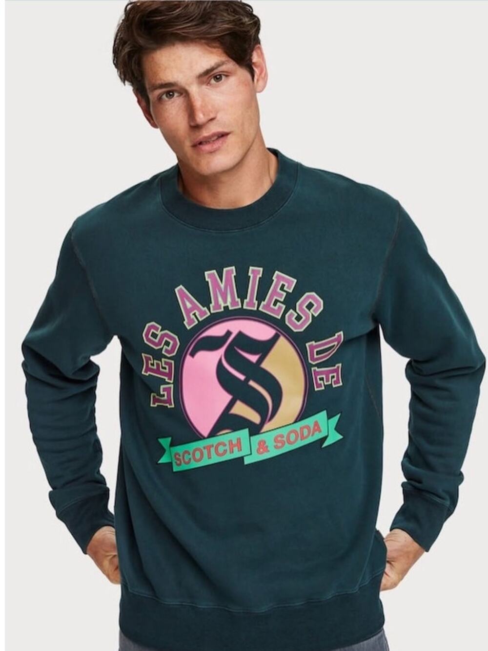 Scotch and Soda Les Amies De Graphic Sweatshirt Large